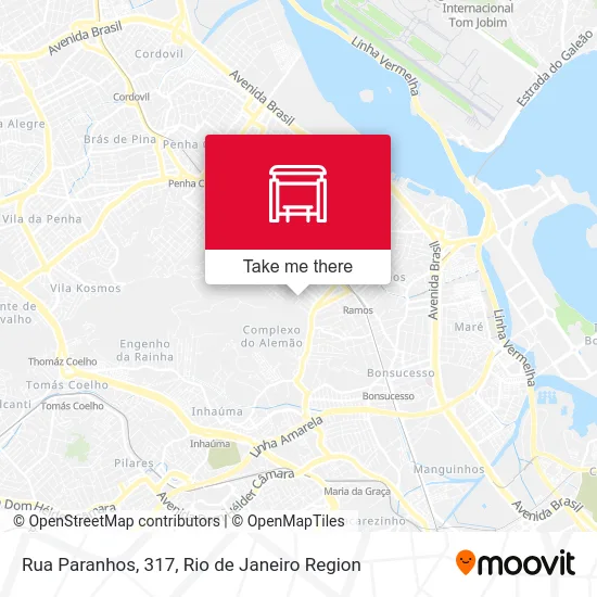 Rua Paranhos, 317 map