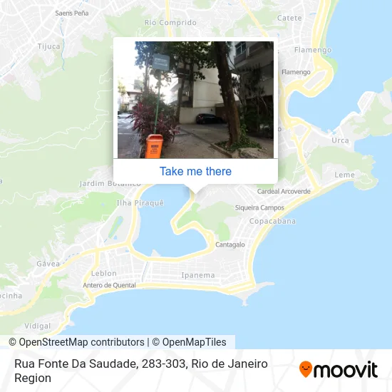 Rua Fonte Da Saudade, 283-303 map