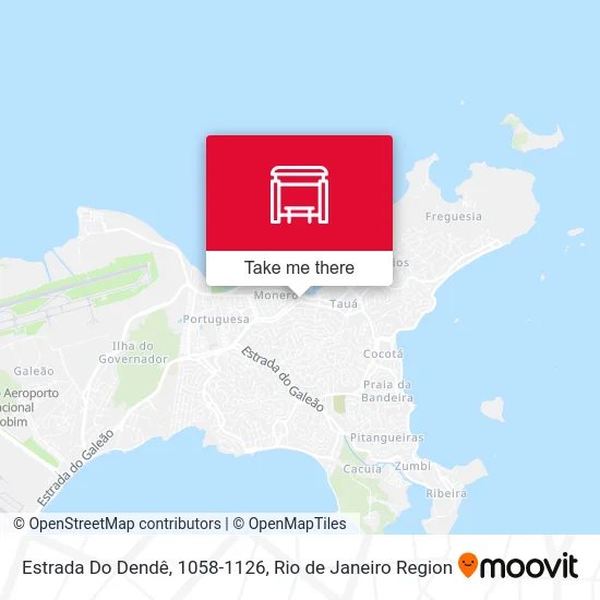 Estrada Do Dendê, 1058-1126 map