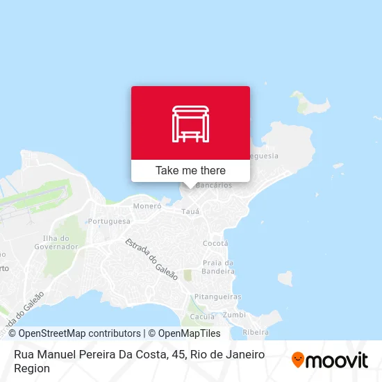 Rua Manuel Pereira Da Costa, 45 map