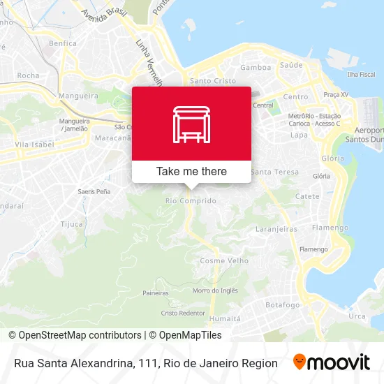 Rua Santa Alexandrina, 111 map