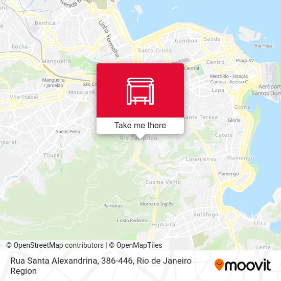 Rua Santa Alexandrina, 386-446 map