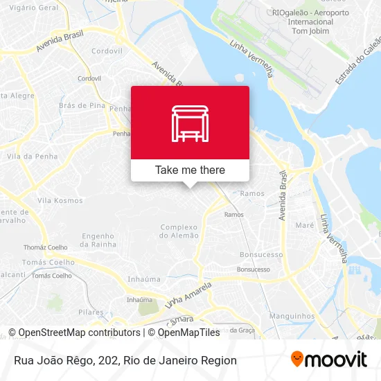 Rua João Rêgo, 202 map