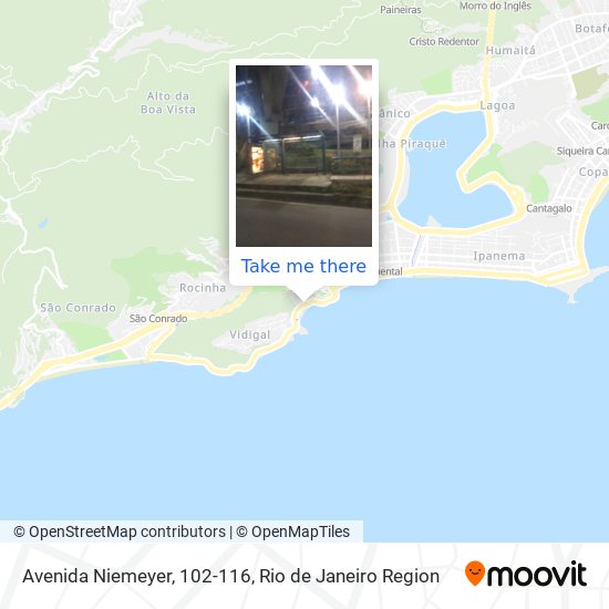 Avenida Niemeyer, 102-116 map