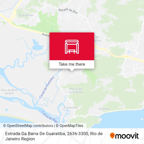 Estrada Da Barra De Guaratiba, 2636-3300 map
