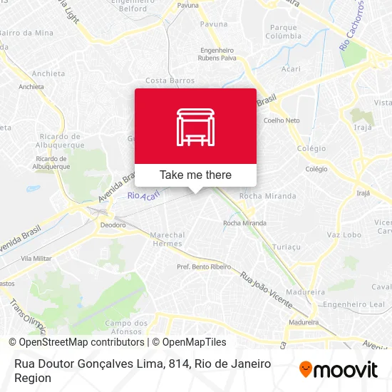 Rua Doutor Gonçalves Lima, 814 map