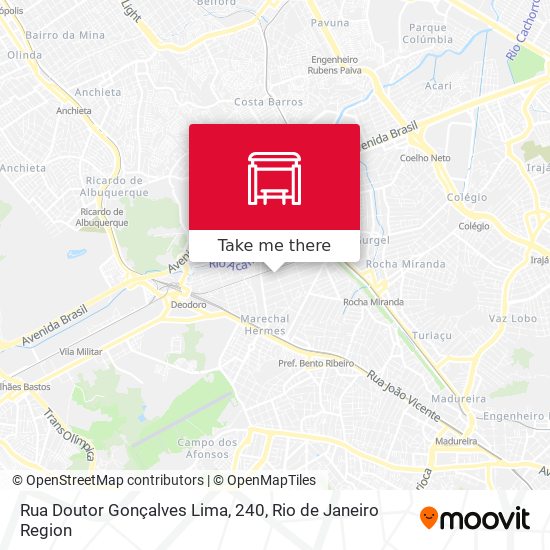 Rua Doutor Gonçalves Lima, 240 map