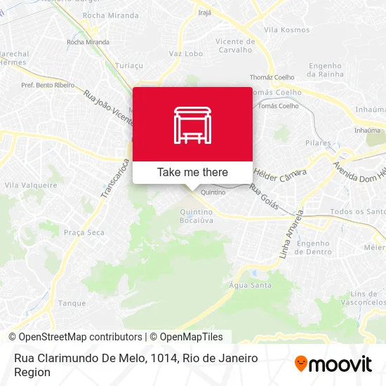 Rua Clarimundo De Melo, 1014 map