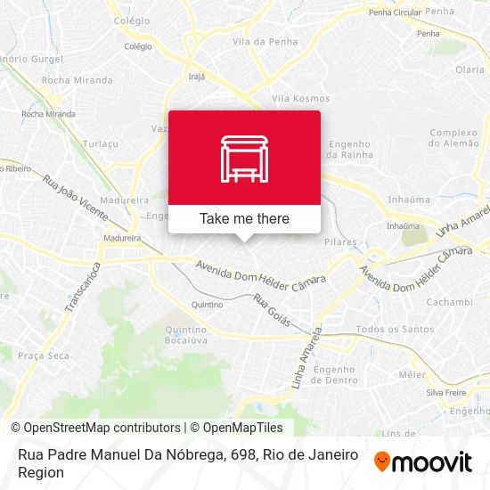 Rua Padre Manuel Da Nóbrega, 698 map