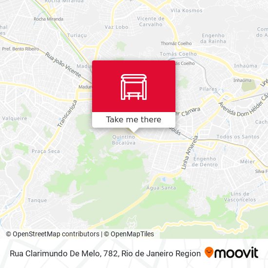 Rua Clarimundo De Melo, 782 map