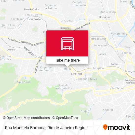 Rua Manuela Barbosa map