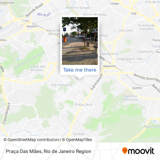 Praça Das Mães map