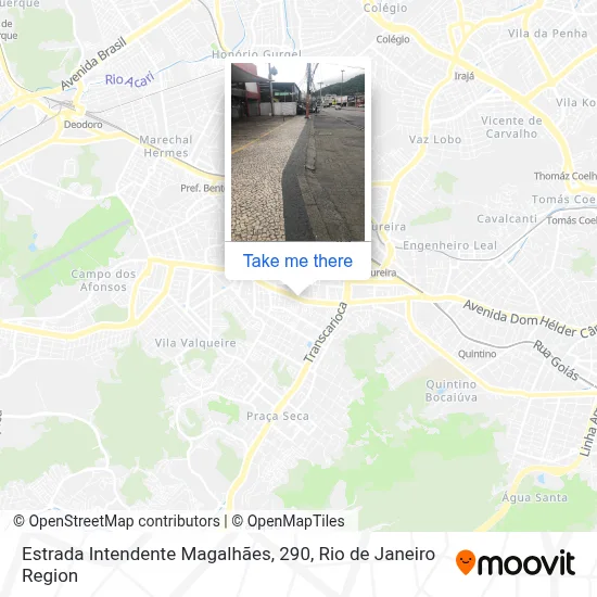 Estrada Intendente Magalhães, 290 map