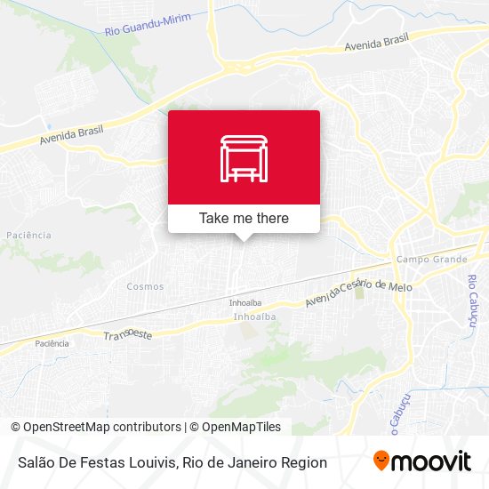 Salão De Festas Louivis map