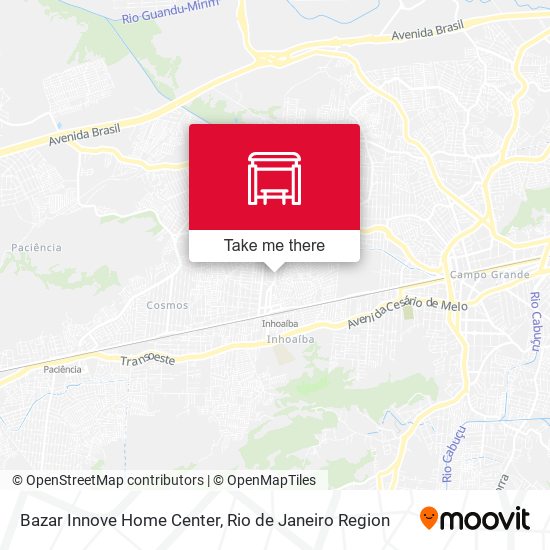 Bazar Innove Home Center map