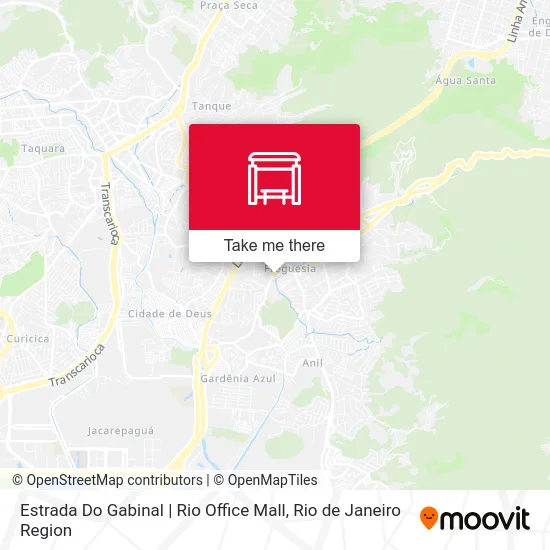 Estrada Do Gabinal | Rio Office Mall map