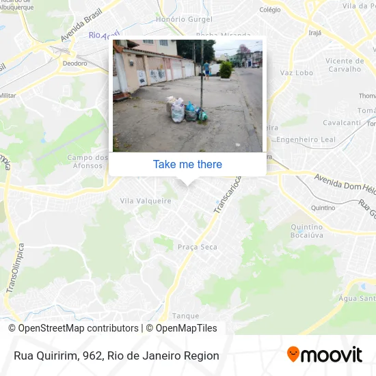 Rua Quiririm, 962 map