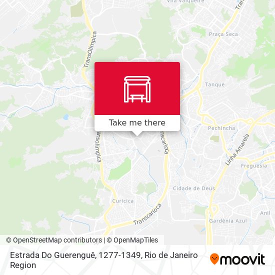 Estrada Do Guerenguê, 1277-1349 map