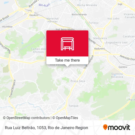 Rua Luiz Beltrão, 1053 map