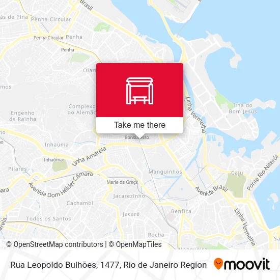 Rua Leopoldo Bulhões, 1477 map