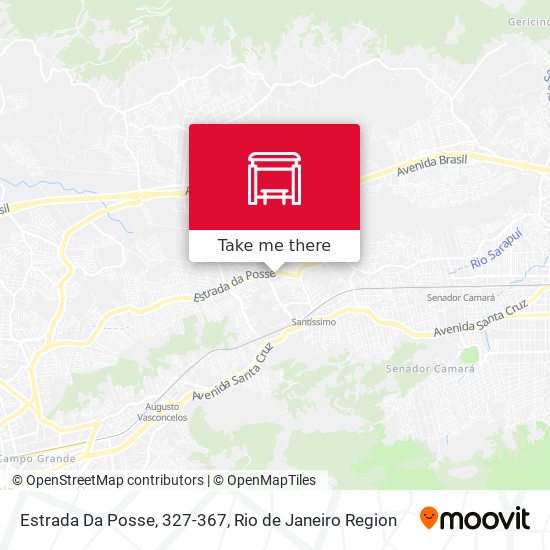 Estrada Da Posse, 327-367 map