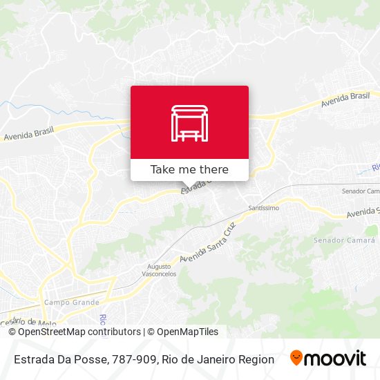 Estrada Da Posse, 787-909 map