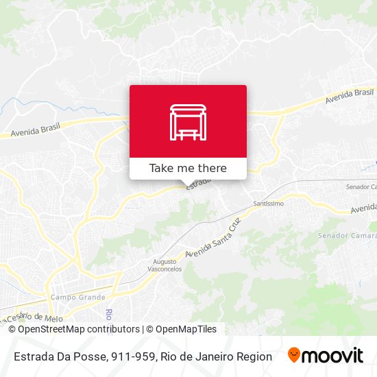 Estrada Da Posse, 911-959 map