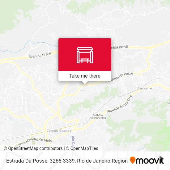 Estrada Da Posse, 3265-3339 map