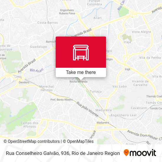 Rua Conselheiro Galvão, 936 map