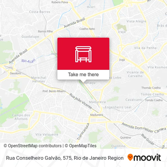 Rua Conselheiro Galvão, 575 map