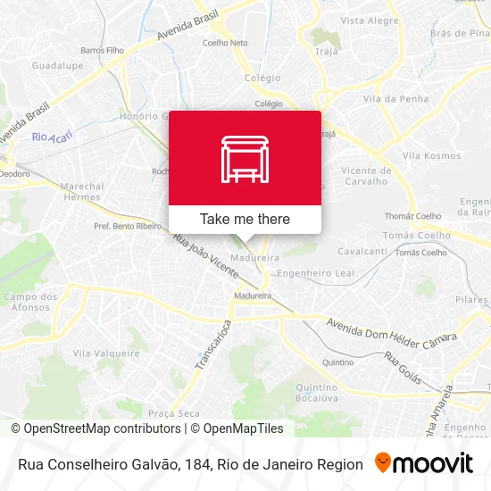 Rua Conselheiro Galvão, 184 map