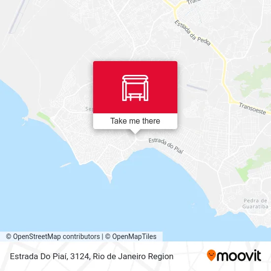 Estrada Do Piaí, 3124 map