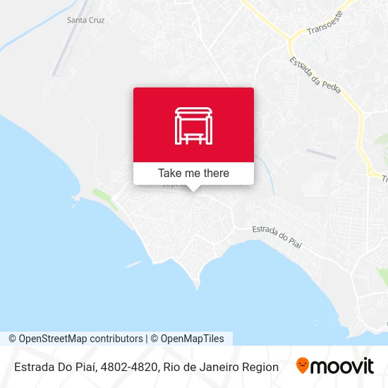 Estrada Do Piaí, 4802-4820 map