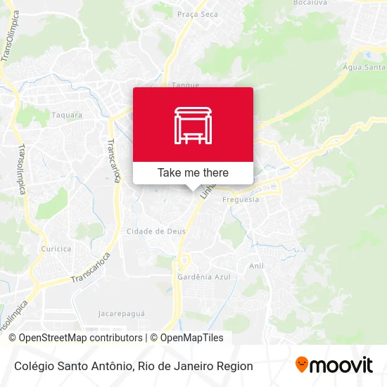 Colégio Santo Antônio map