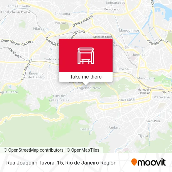 Rua Joaquim Távora, 15 map