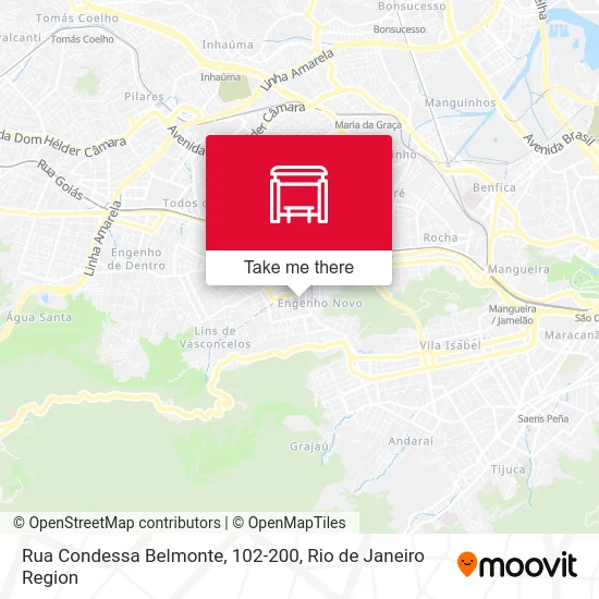 Rua Condessa Belmonte, 102-200 map