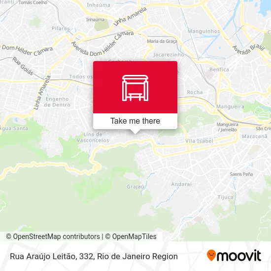 Rua Araújo Leitão, 332 map