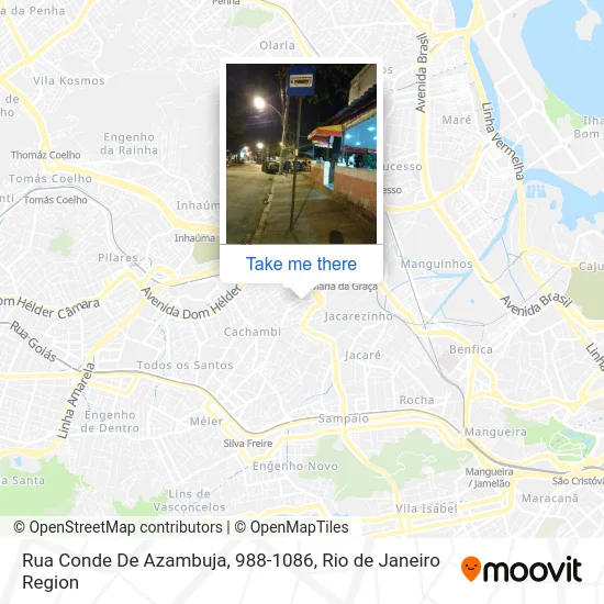 Rua Conde De Azambuja, 988-1086 map