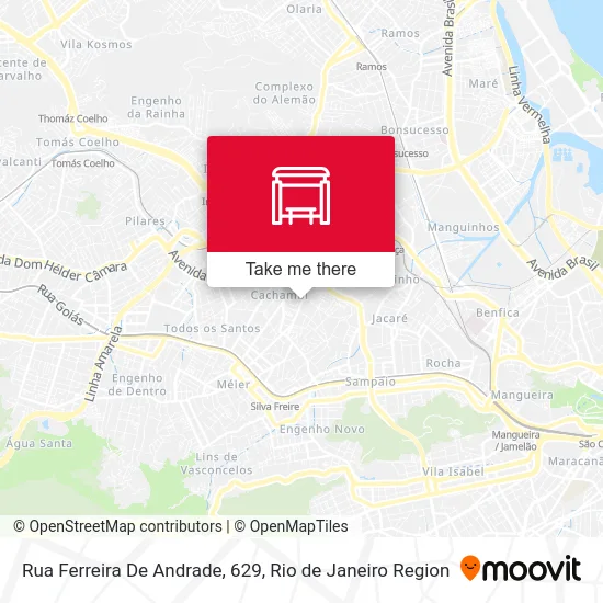 Rua Ferreira De Andrade, 629 map