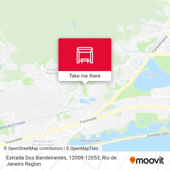 Estrada Dos Bandeirantes, 12009-12053 map