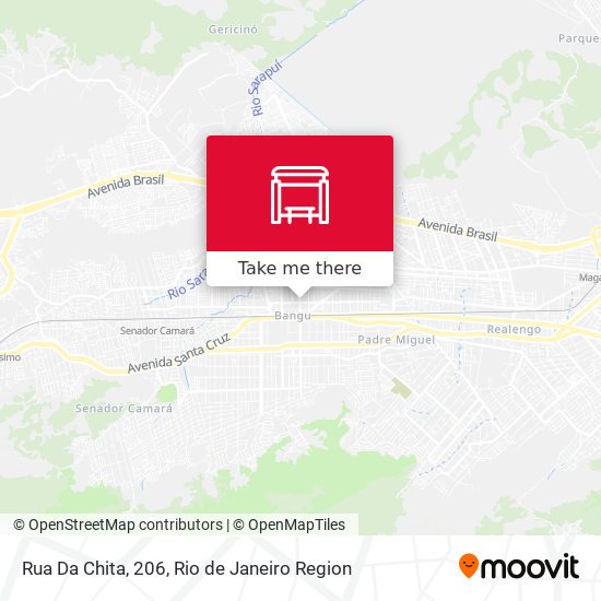 Rua Da Chita, 206 map