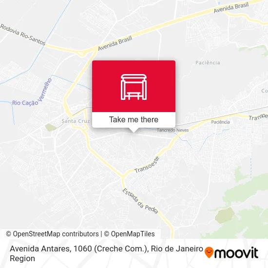Avenida Antares, 1060 (Creche Com.) map