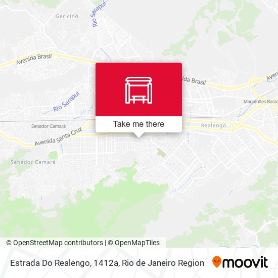 Estrada Do Realengo, 1412a map