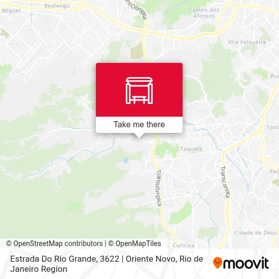 Estrada Do Rio Grande, 3622 | Oriente Novo map