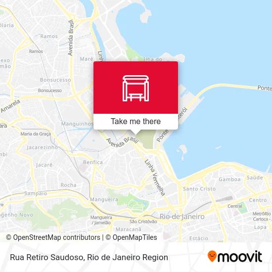 Rua Retiro Saudoso map