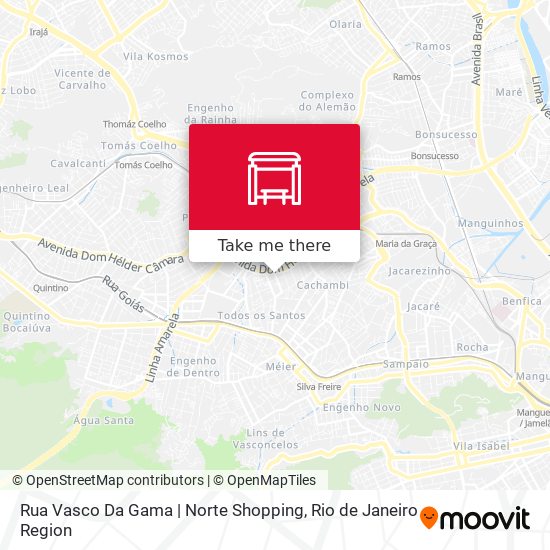 Mapa Rua Vasco Da Gama | Norte Shopping