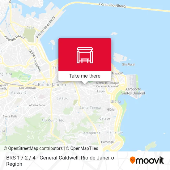 BRS 1 / 2 / 4 - General Caldwell map