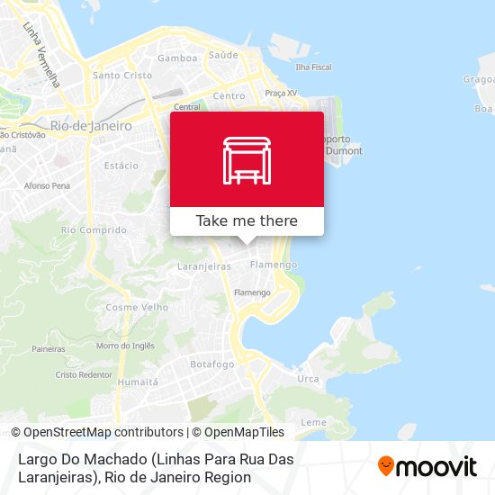 Largo Do Machado (Linhas Para Rua Das Laranjeiras) map