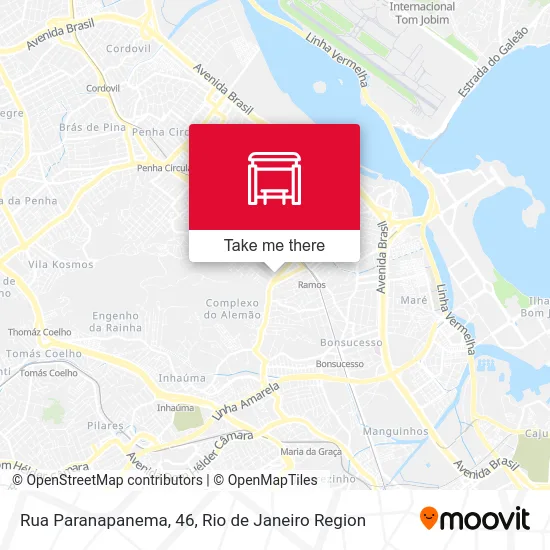 Rua Paranapanema, 46 map