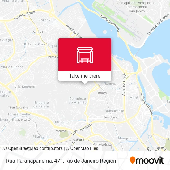 Rua Paranapanema, 471 map